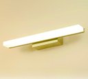 Ver imagem 2 de Arandela Led 10w Espelho Quadro 52cm Wing Dourado 3000k Bivolt