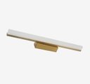 Ver imagem 1 de Arandela Led 10w Espelho Quadro 52cm Wing Dourado 3000k Bivolt