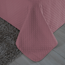 Ver imagem 4 de Kit Cobre Leito King Comfort 3 Peças Microfibra Matelado: Rosa