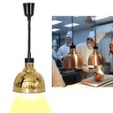 Ver imagem 4 de Luminaria Lustre Pendente Rustica Espiral E27 Com Canopla Iluminaçao Decoraçao Mesa Comida Alimentos