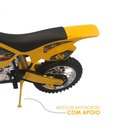 Ver imagem 4 de Moto de Motocross de Brinquedo com Apoio - Amarelo