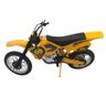 Moto de Motocross de Brinquedo com Apoio - Amarelo - 3