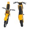 Moto de Motocross de Brinquedo com Apoio - Amarelo - 2