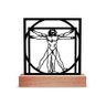 Escultura de Mesa, Homem Vitruviano 25x26cm - 2