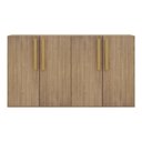 Ver imagem 3 de Aparador Buffet 4 Portas Viena V3604 Rustic/Natural Rustic/Natural