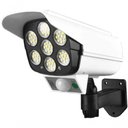 Ver imagem 1 de Camera Falsa Solar Luminaria sem Fio Sensor de Presença Segurança Leds