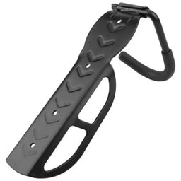 Suporte Parede Bike Gancho Vertical Reforçado Aço 4 Parafusos NETH Gancho de Bike na Parede Apartame - 5
