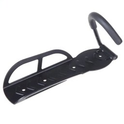 Suporte Parede Bike Gancho Vertical Reforçado Aço 4 Parafusos NETH Gancho de Bike na Parede Apartame - 6