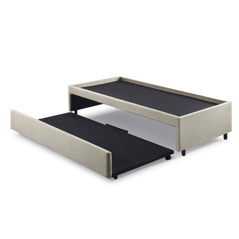 Bicama Box para Dois Colchões Solteiro 88x188 Linho