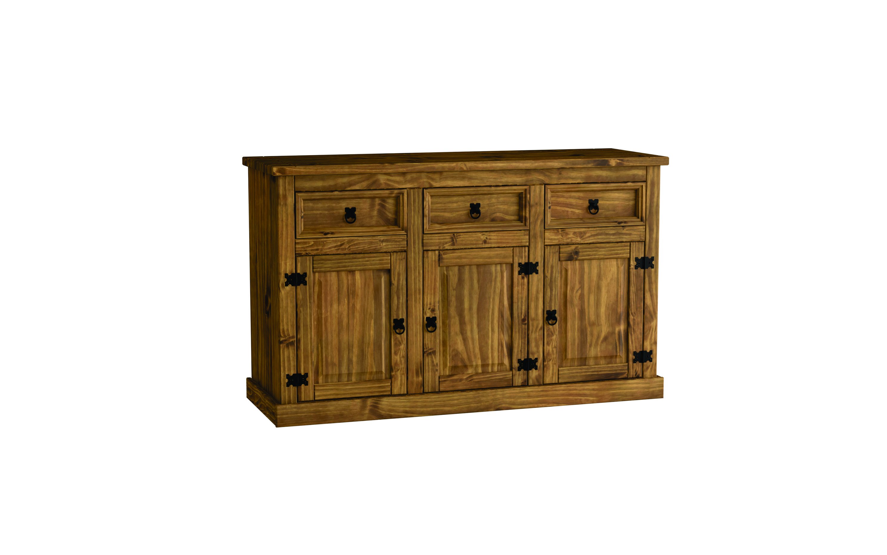 Buffet 3 Portas 3 Gavetas Rustic Line - 1