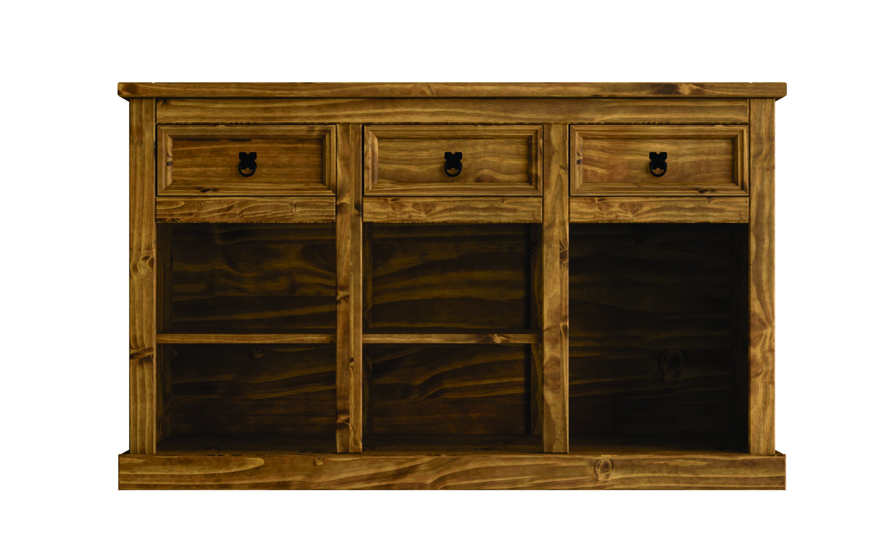 Buffet 3 Portas 3 Gavetas Rustic Line - 2