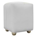 Ver imagem 7 de Puff Decorativo Quadrado Penteadeira Urban - Branco-bege Corino