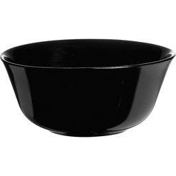 LUMINARC CARINE TIGELA 5x12x12cm 330ml VIDRO TEMPERADO PRETO 6PÇ - 1