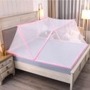 Ver imagem 2 de Mosquiteiro Cama Dobravel Anti Mosquito Mosca Inseto Pernilongo Poeira Protege Doenças Dengue Zika C