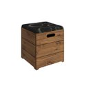 Ver imagem 1 de Puff Baú Rustic Line Móveis Mpo