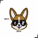 Ver imagem 2 de Tapete Pet Cachorro Corgi Comedouro Agua 50x60 Higienico Lar