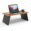 Ver imagem 1 de Mesa de Colo Dobrável para Notebook - Preto/Canela