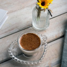 Xícara P/Café Com Pires Cristal Coração Transparente 80ml Lyor - 5