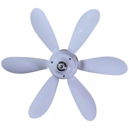 Ventilador Lampada Led Silencioso E27 6 Helices Verao Controle Iluminaçao Dimerizavel Ajustavel Ambi - 9