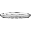 Ver imagem 1 de Prato Bolo Boleira Oval Home&co Eco Crystal X49x15cm Transparente