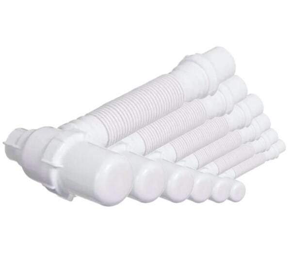 Kit 12 Un Sifão Copo Sanfonado para Pias/lavatórios Astra - 1