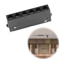 Ver imagem 1 de Luminária Pontual Mag. Preta Con. Superior K20 6W DS9973 Delis ST2811