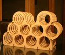 Ver imagem 3 de Mini Adega MDF para 10 garrafas
