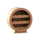 Ver imagem 1 de Mini Adega Mdf para 11 Garrafas