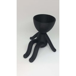 Vaso Decorativo - Robert Plant - Perna Dobrada - Impresso em 3D - 1