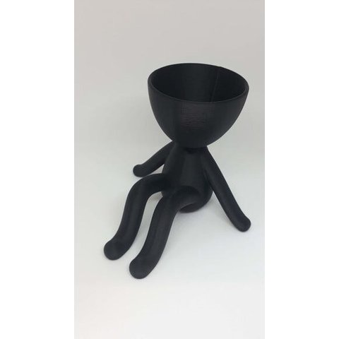 Vaso Decorativo - Robert Plant - Perna Dobrada - Impresso em 3D