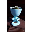Ver imagem 1 de Vaso Decorativo - Robert Plant - Yoga - Impresso em 3D