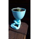 Ver imagem 3 de Vaso Decorativo - Robert Plant - Yoga - Impresso em 3D
