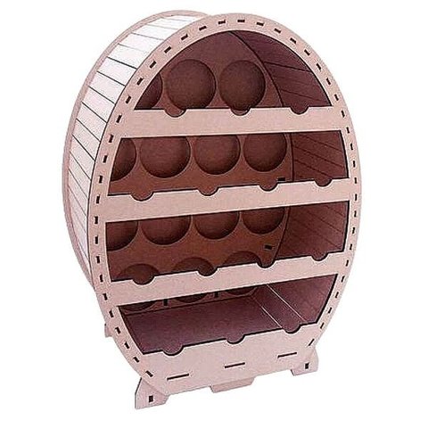Mini Adega Mdf para 14 Garrafas