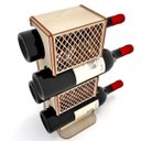 Ver imagem 2 de Mini Adega MDF para 4 garrafas