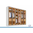 Ver imagem 2 de Guarda Roupa Closet Modulado Casal 6PTS 4g Linea Neve N. Horizonte