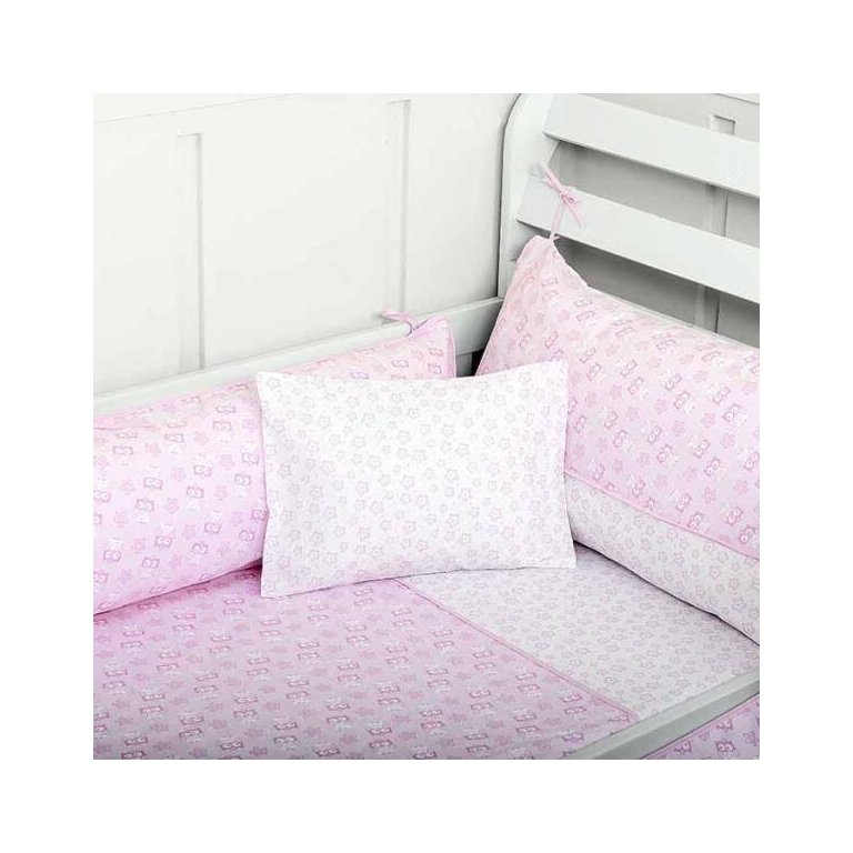 Jogo De Lençol Berço Padrão 2 Peças Rosa Clássico Jogo De Lençol Berço Padrão 2 Peças Rosa Clássico