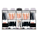 Ver imagem 1 de Closet Aramado - Linear Clr221 com Gaveta - 3,70m - Preto
