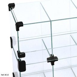 Baleiro Expositor Modulado em Vidro - 0,60 x 0,30 x 0,15 - 3