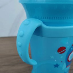 Copo de Treinamento 360 Azul com Alça Removível - Buba - 6