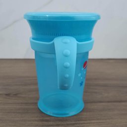Copo de Treinamento 360 Azul com Alça Removível - Buba - 7