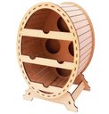 Ver imagem 1 de Mini Adega MDF Oval para 4 garrafas