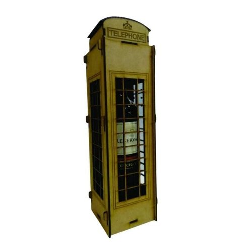 Adega Mdf Cabine Telefonica Londres