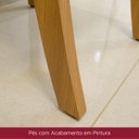 Ver imagem 7 de Conjunto Sala de Jantar Mesa Epic Retangular 200x90cm Nature / Off White com 8 Cadeiras Tauá Nature