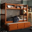 Ver imagem 1 de Treliche Solteiro Com 3 Gavetas 100% Madeira Maciça