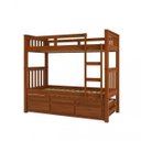 Ver imagem 2 de Treliche Solteiro Com 3 Gavetas 100% Madeira Maciça