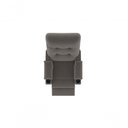 Ver imagem 3 de Poltrona Columbia Retrátil/reclinável Porta Copos Suede Cinza - Xflex Sofás