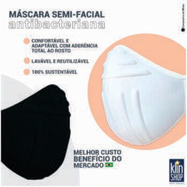 Máscara de proteção individual - Branca M - 2