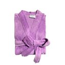 Ver imagem 1 de Roupão Veludo Adulto 100% Algodão Briza (3008) - GG - Lilás