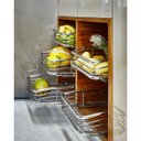 Ver imagem 4 de Gaveta Paneleiro 570mm Deslizante Aramada Fruteira com Corrediça Telescópica Cozinha