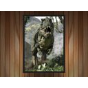 Ver imagem 4 de Quadro Decorativo Dinossauro Animais Com Moldura G01